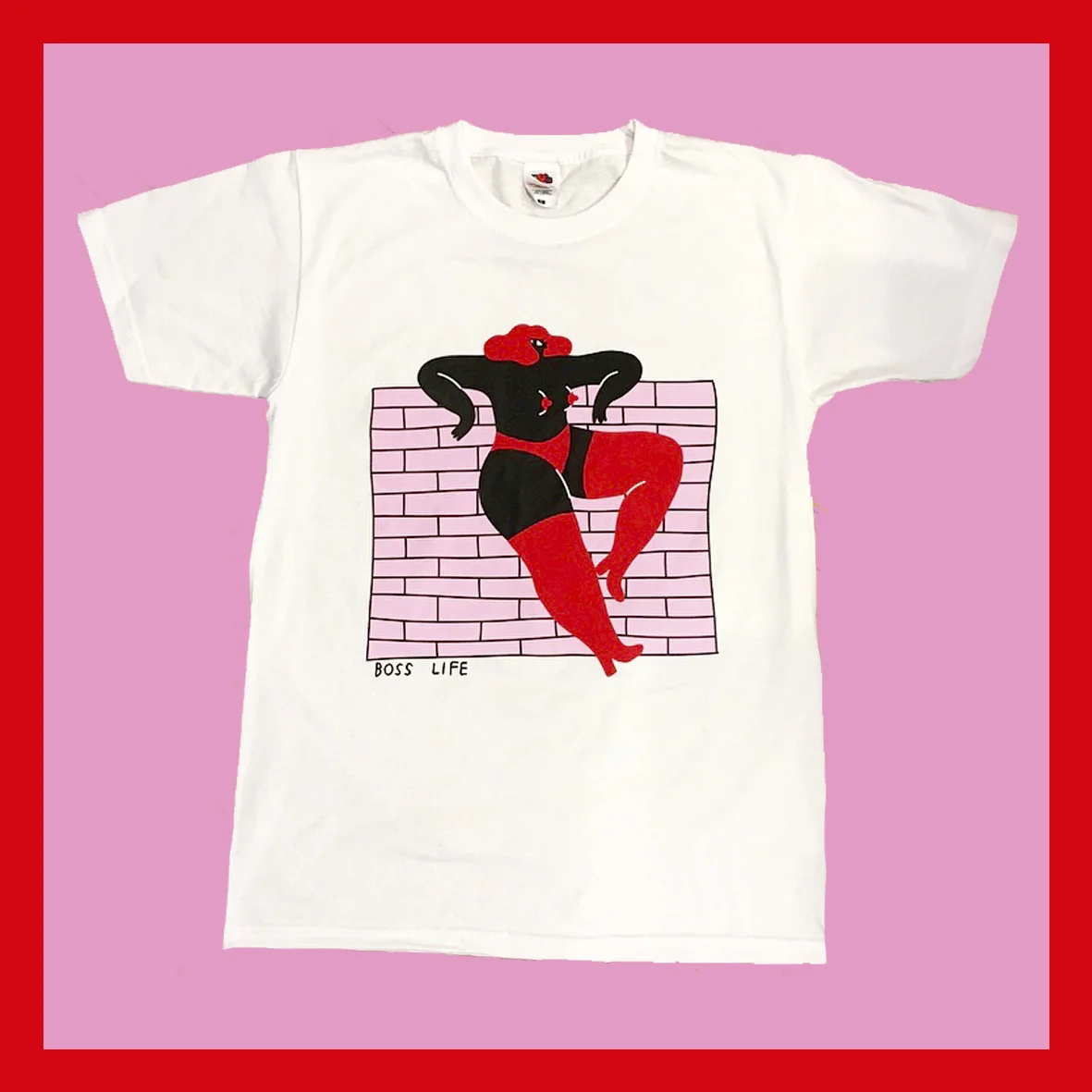 ホロライブ×BOSS Tシャツ(赤) GWgPWkta0AAuSZe.jpg?format=jpg